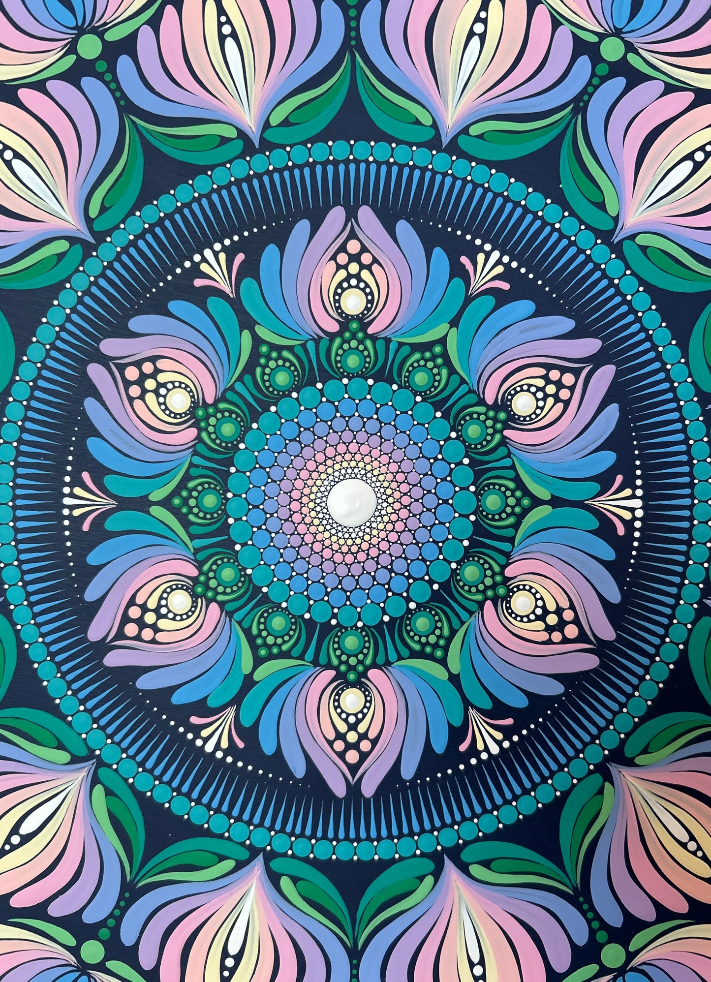 "Night Garden" Original Painting