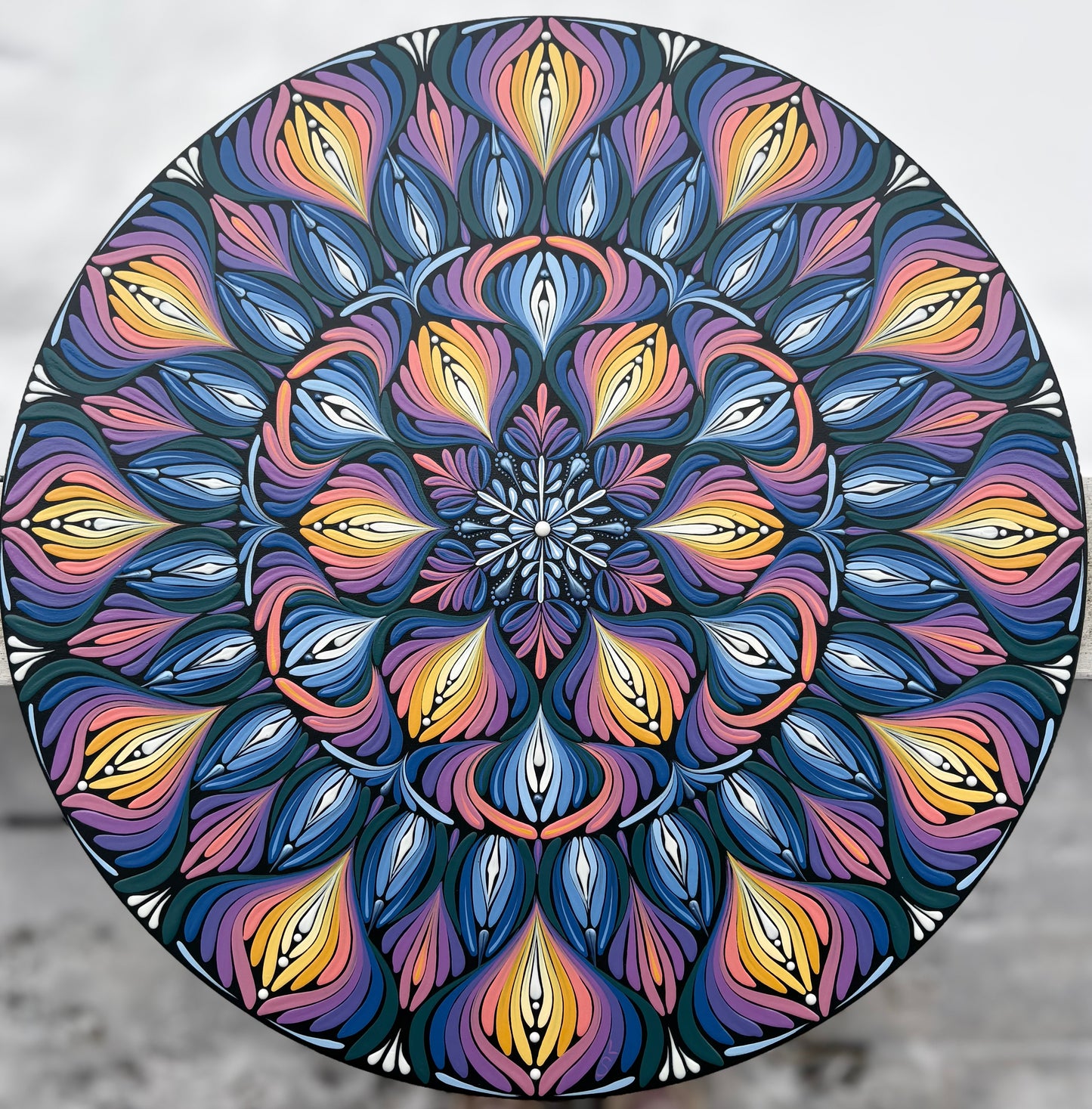 "Winter Sunset" Original Painting