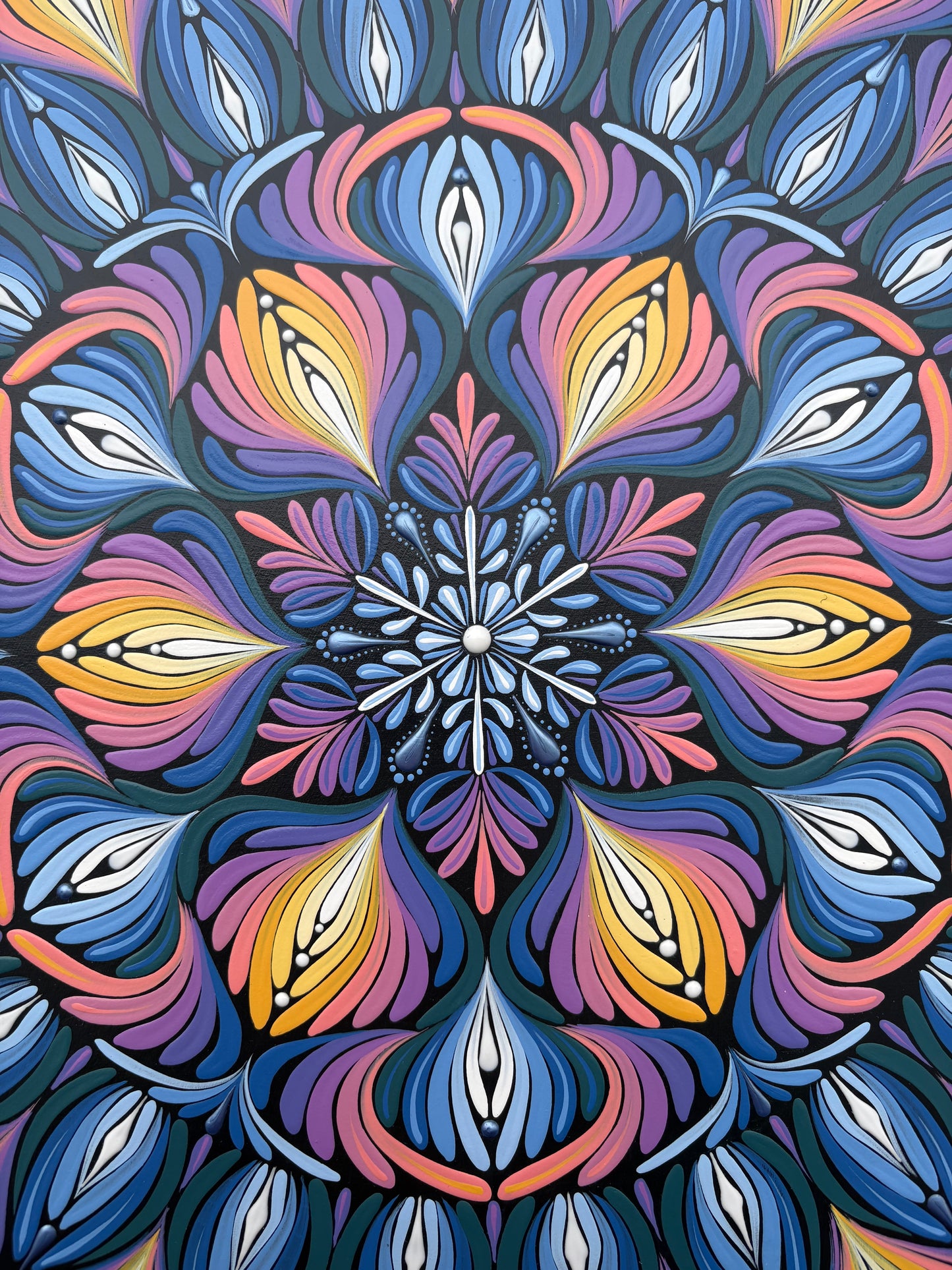 "Winter Sunset" Original Painting