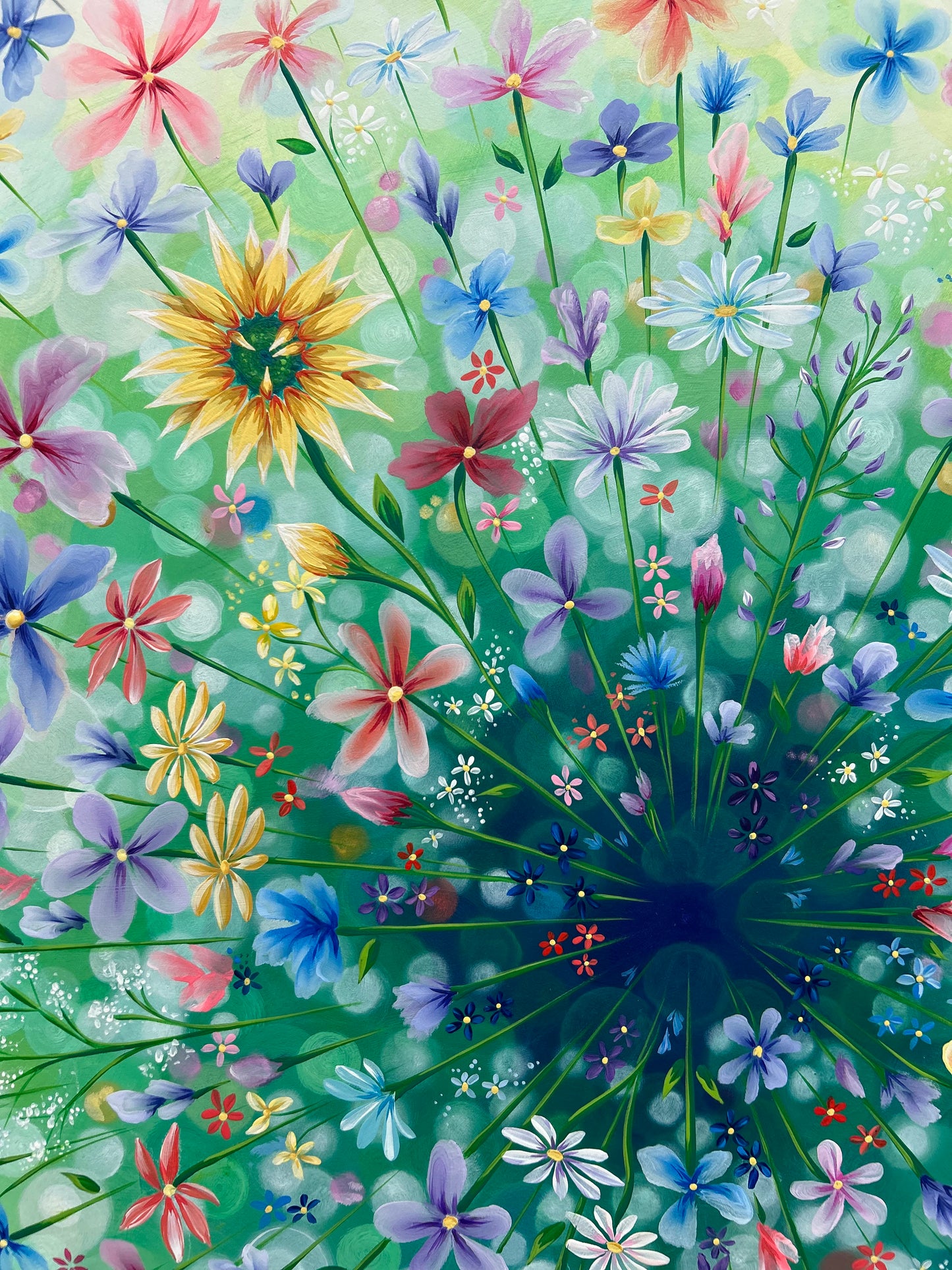 "Wildflowers" Original Painting