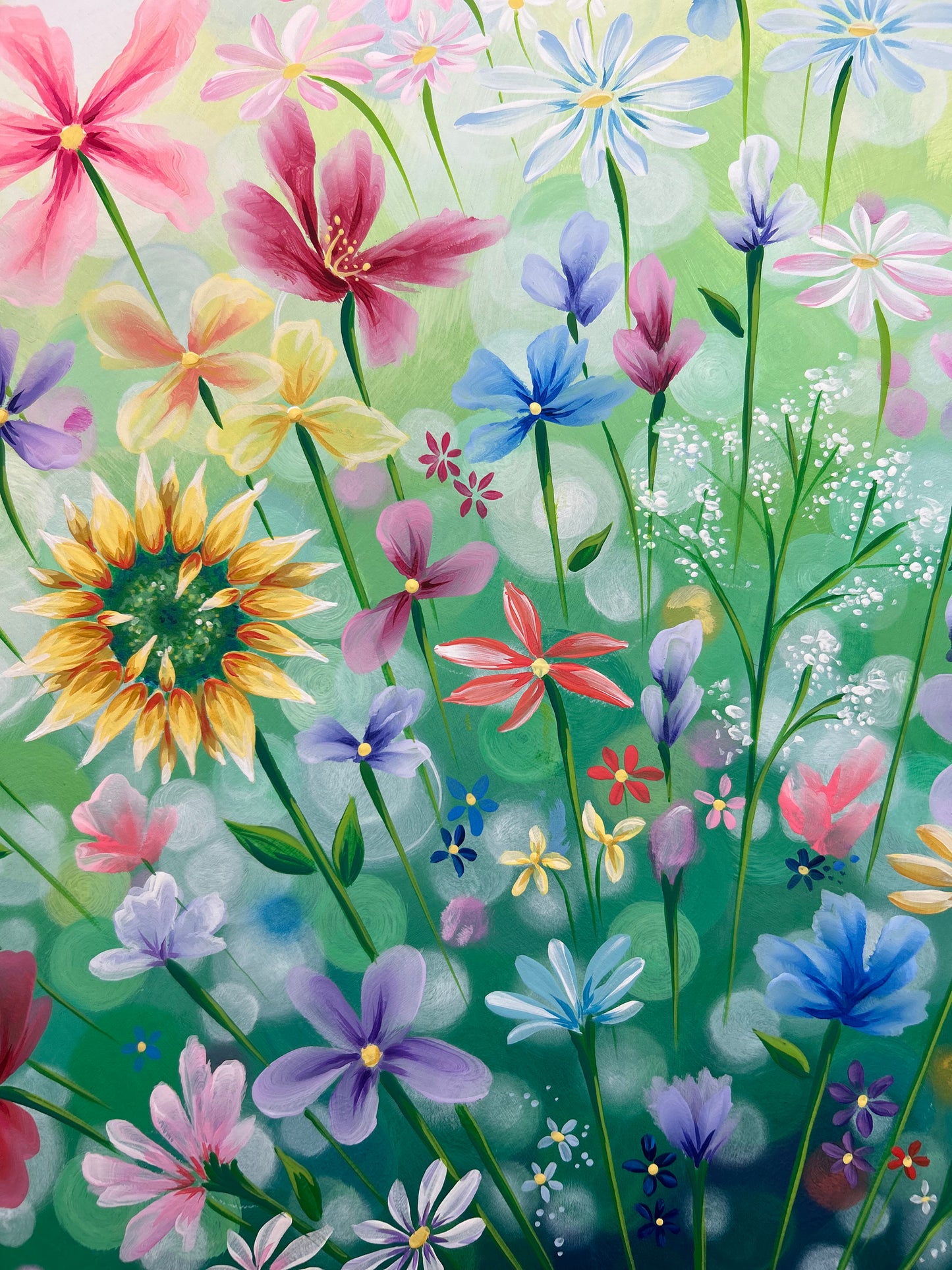 "Wildflowers" Original Painting